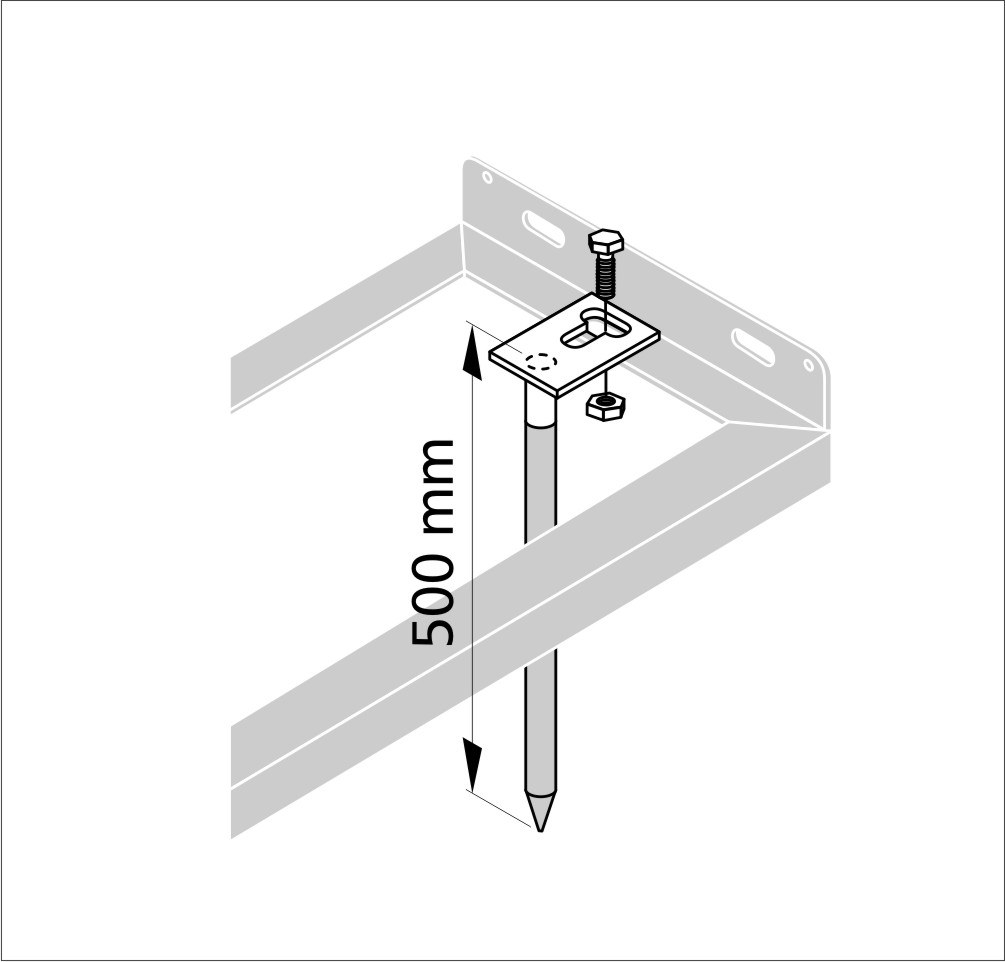 Support vélo pour roues larges - Noventis viscom