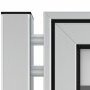 title="Pieds rectangulaires 80x40 ou 100x60"
