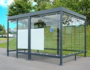 Abri-fumeur type K outdoor