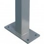 title="Pieds 70x70 avec plaque de fixation pour boulonner"
